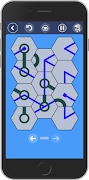 2 Schermata Connect Hexas - Hexa Puzzle Game