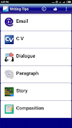 Writing Tips capture d'écran 2