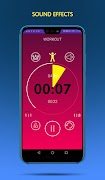 HIIT timer with music screenshot 2