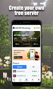MCPEHosting - Minecraft Server الملصق