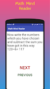 Math Mind Reader captura de pantalla 3