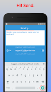 Mail Notes - Quick Email Notes capture d'écran 1