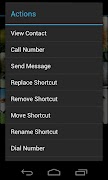 برنامه‌نما Speed Dial Lite عکس از صفحه