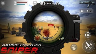 Zombie Frontier : Sniper screenshot 5