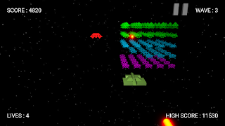 برنامه‌نما Alien Invaders 3D عکس از صفحه