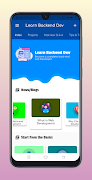 Learn Backend Web Development پوسٹر