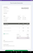 Invoice Generator स्क्रीनशॉट 4