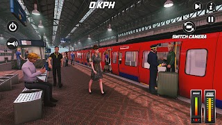 รถไฟ เครื่องจำลอง: รถไฟ สถานี ภาพหน้าจอ 2