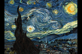 Starry Night interactive screenshot 1