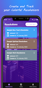 Resolution Diary captura de pantalla 5