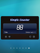Simple Counter स्क्रीनशॉट 1