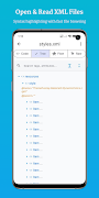 XML Viewer: Editor and Reader capture d'écran 1