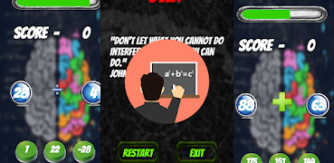 برنامه‌نما Brain challenger (Math Solve ) عکس از صفحه