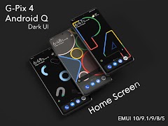 G-Pix  Android-12 Dark UI EMUI 截图 6