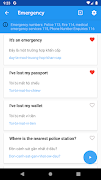 Learn Vietnamese Phrasebook 스크린샷 6