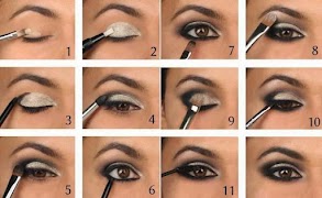 Oogschaduw Make-up Stap voor s screenshot 1