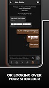 برنامه‌نما Confide - secure messenger عکس از صفحه