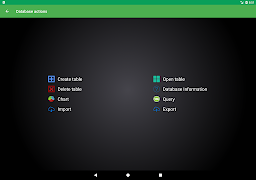 SQLite Explorer ภาพหน้าจอ 7