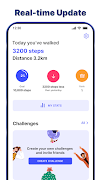 计步器 - 卡路里计数器 - 步行计算器 - 卡路里追踪器 截圖 7