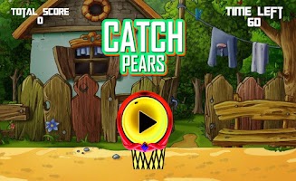 Catch Pears Fun Poster