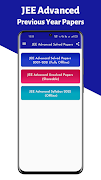 JEE Advanced Solved Papers 포스터