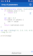 Kotlin Code ภาพหน้าจอ 1