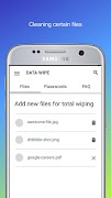 برنامه‌نما Data Wipe Screen Locker عکس از صفحه