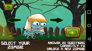 Zombie Math Race تصوير الشاشة 3