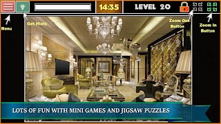 برنامه‌نما Hidden Objects Mansion عکس از صفحه