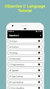 C Objective C C++ and C Sharp Tutorial captura de pantalla 3