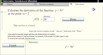 Derivatives.Math. ภาพหน้าจอ 3