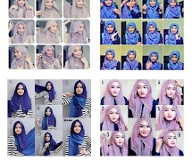 7 Schermata tutorial che indossano hijab