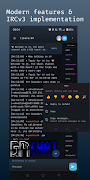 HexDroid IRC تصوير الشاشة 2