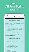 Learn All Js Tutorial imagem de tela 3