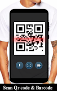 Qr code Scanner Barcode reader 포스터