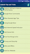 Tips Tricks for Android Phones स्क्रीनशॉट 1