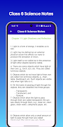 Class 6 Science Notes syot layar 4