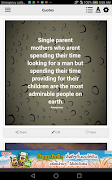 Single Mom Quotes poster