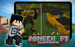 برنامهنما Transformers mod Minecraft PE عکس از صفحه