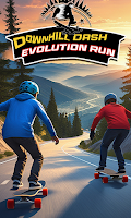 Downhill Dash : Evolution Run screenshot 1