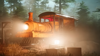 Scary spider train charles Screenshot 6