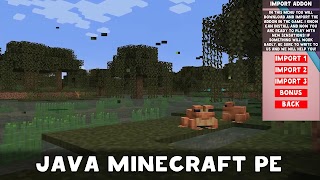 Java Texture Mod for Minecraft پوسٹر