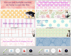 Cat Sticky Memo Notepad ภาพหน้าจอ 3