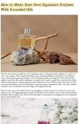 برنامه‌نما Homemade Perfume Tutorial عکس از صفحه