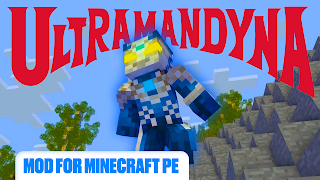 Ultraman Mod for Minecraft PE Poster