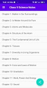 Class 9 Science Notes captura de pantalla 4