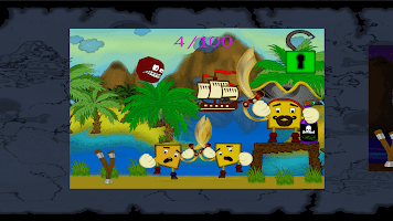 Angry Stone Against Pirates الملصق