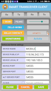 SMART TRANSCEIVER CLIENT captura de pantalla 1