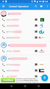 Contact-Mobile Operators اسکرین شاٹ 3