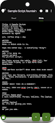 برنامه‌نما DubScript Screenplay Writer عکس از صفحه